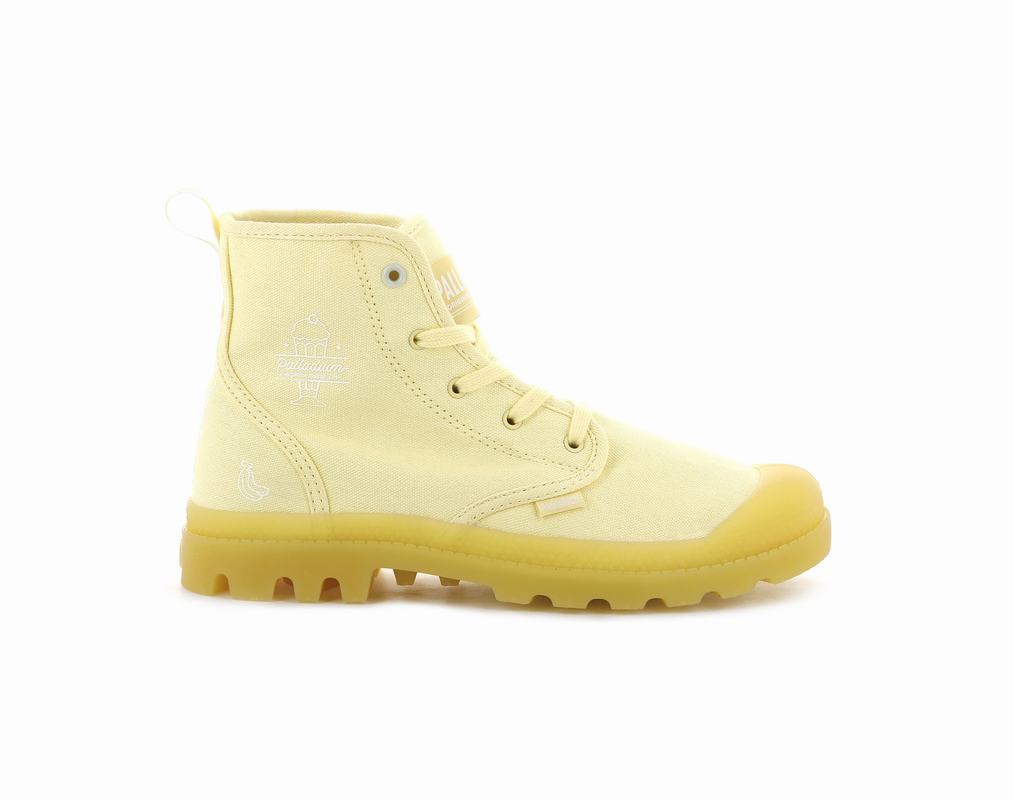 Palladium Pampa Hi Shake Damen Stiefel Gelb ||748261-ISJ||